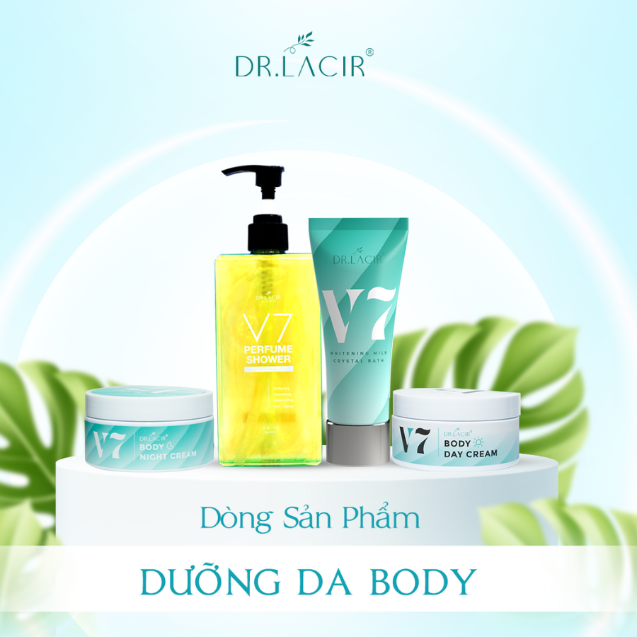 Combo Tắm Trắng Body Dr.lacir