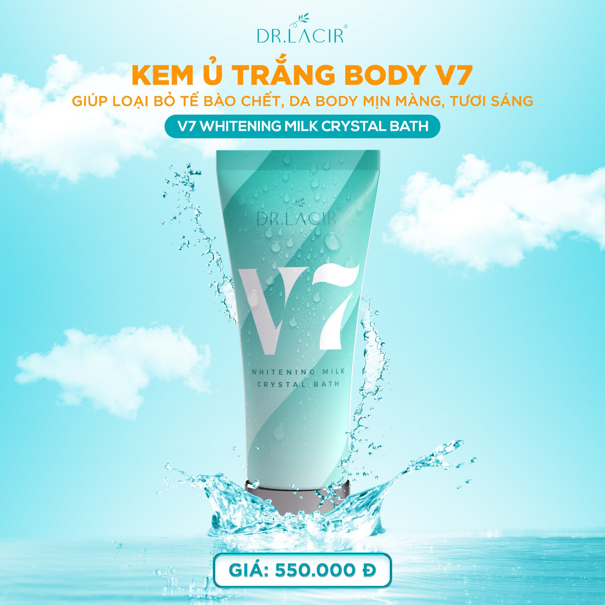 Bột Bò Tắm Trắng Khô