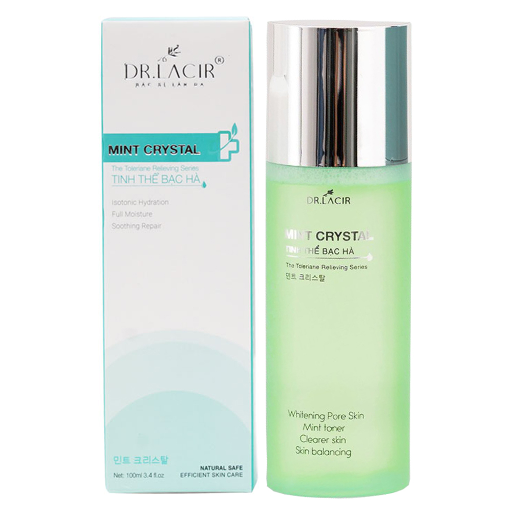 Toner Tinh Thể Bạc Hà Dr.Lacir
