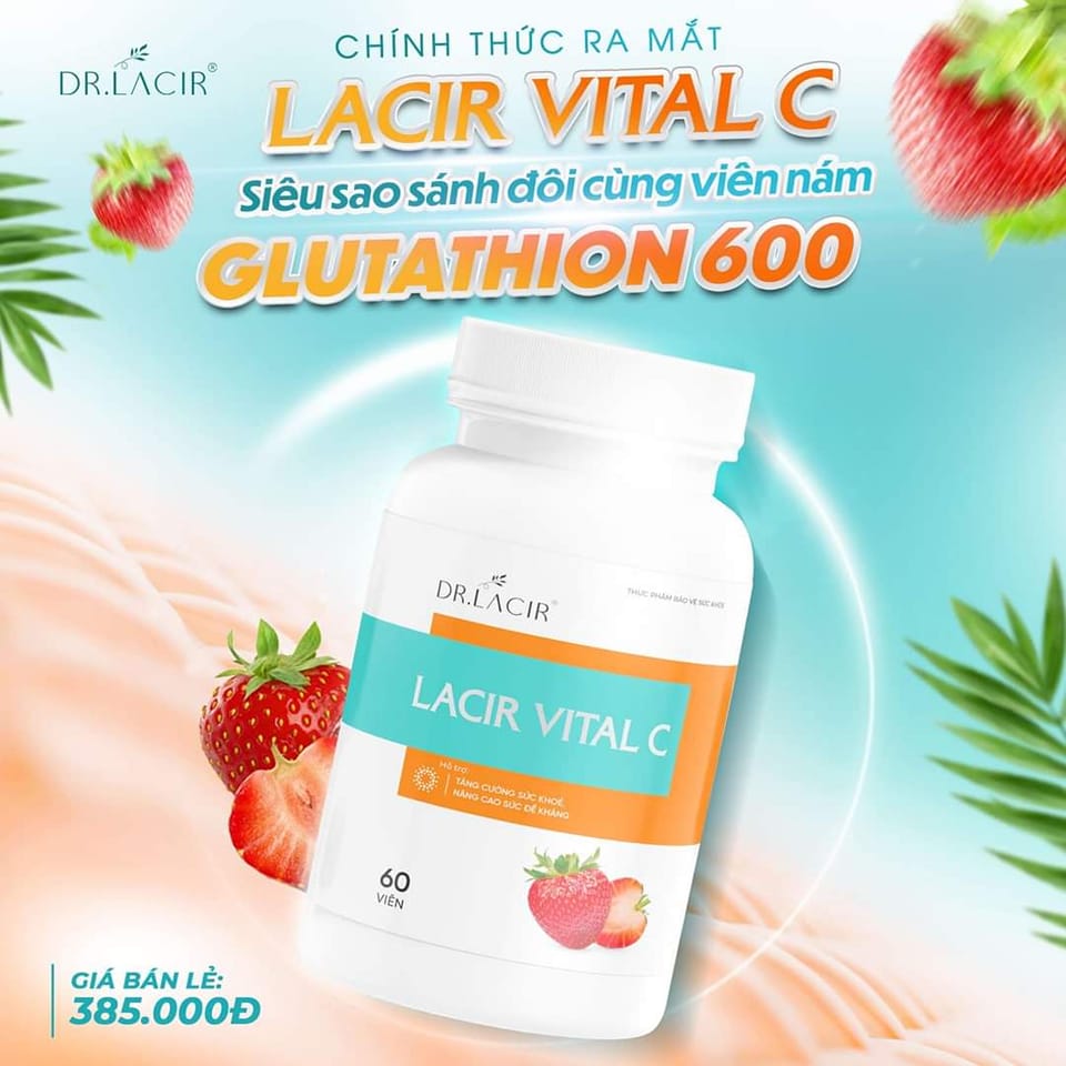 Viên uống Vitamin C Dr.Lacir